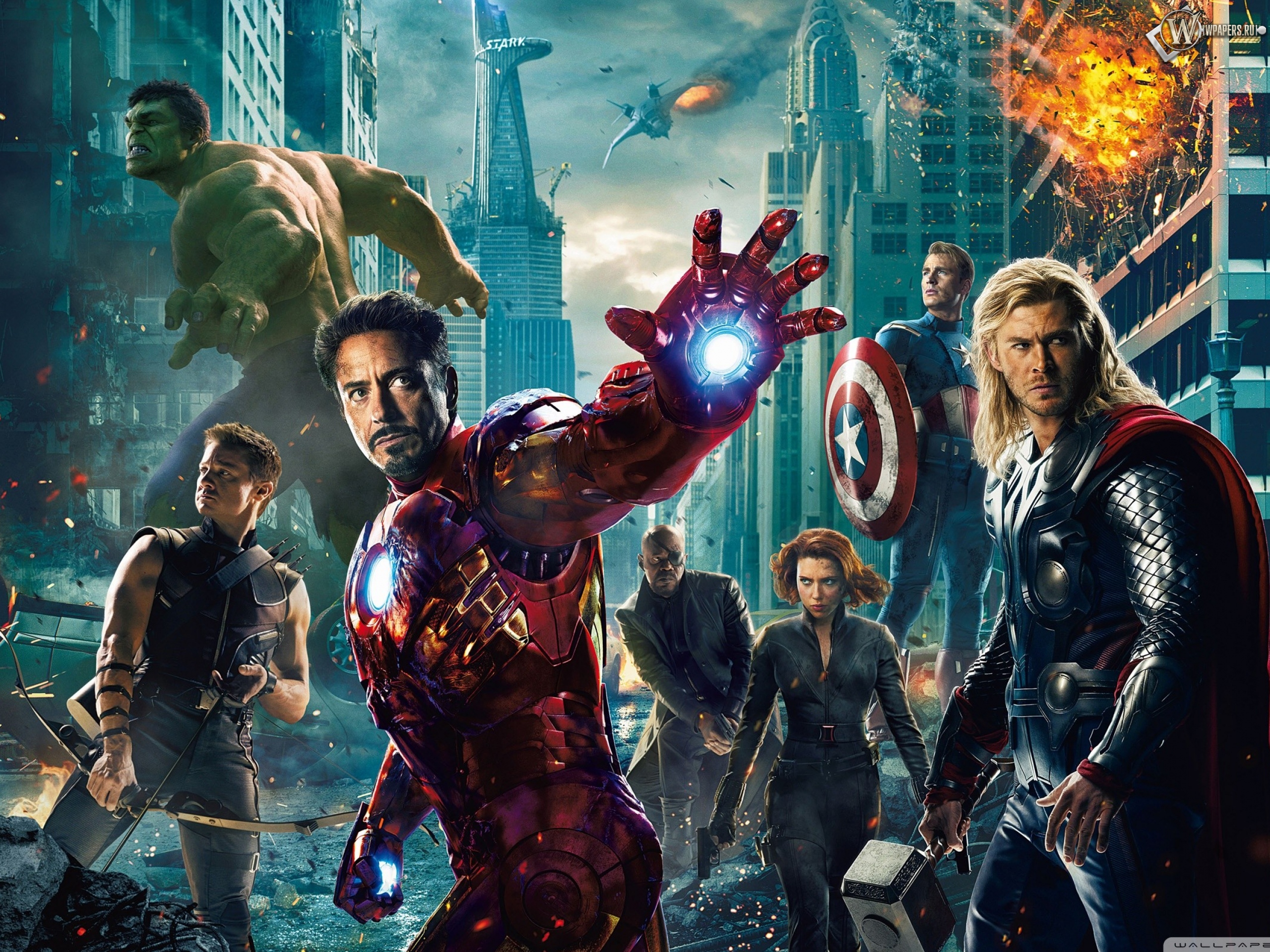 Мстители (The Avengers) 2560x1920
