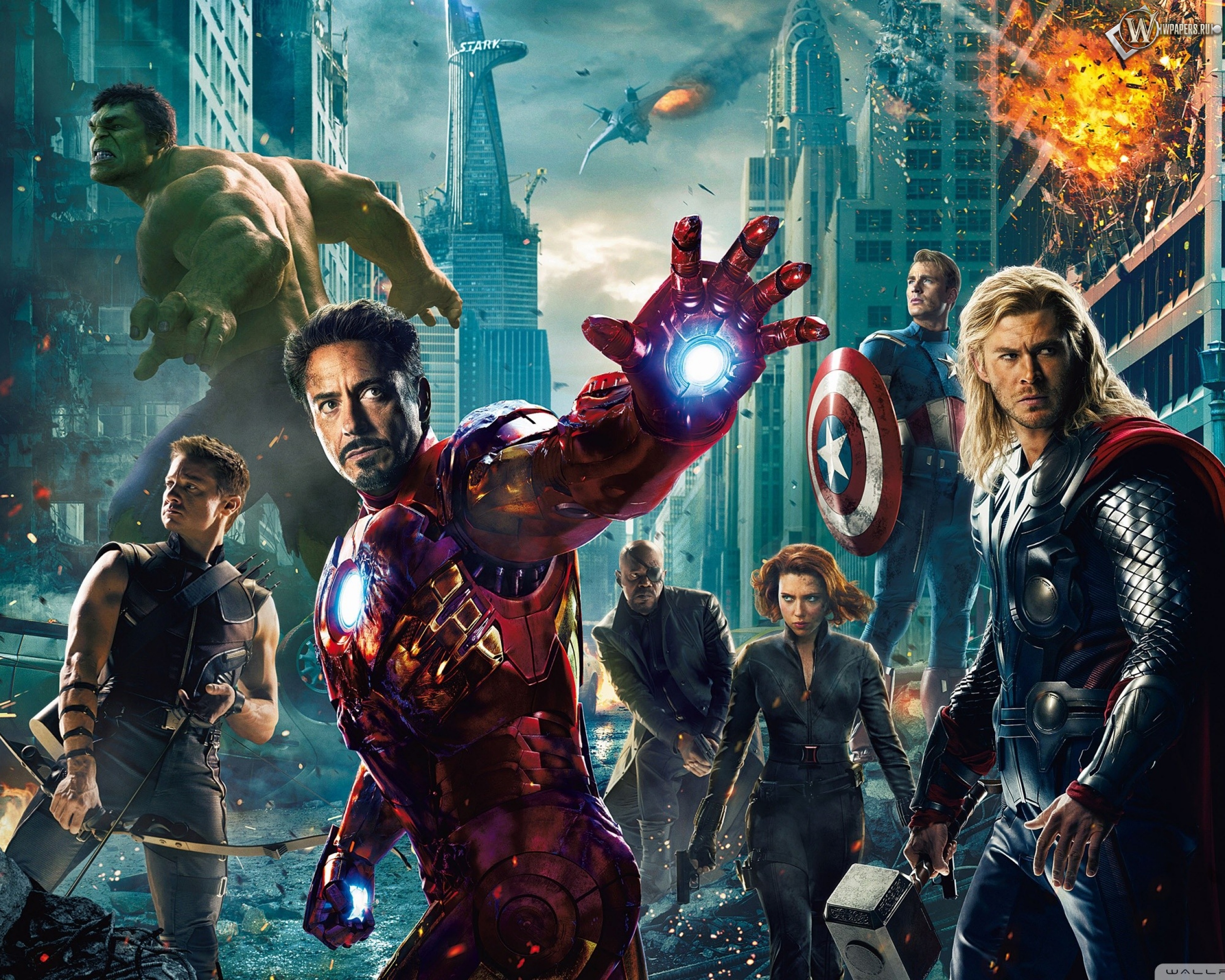 Мстители (The Avengers) 2560x2048