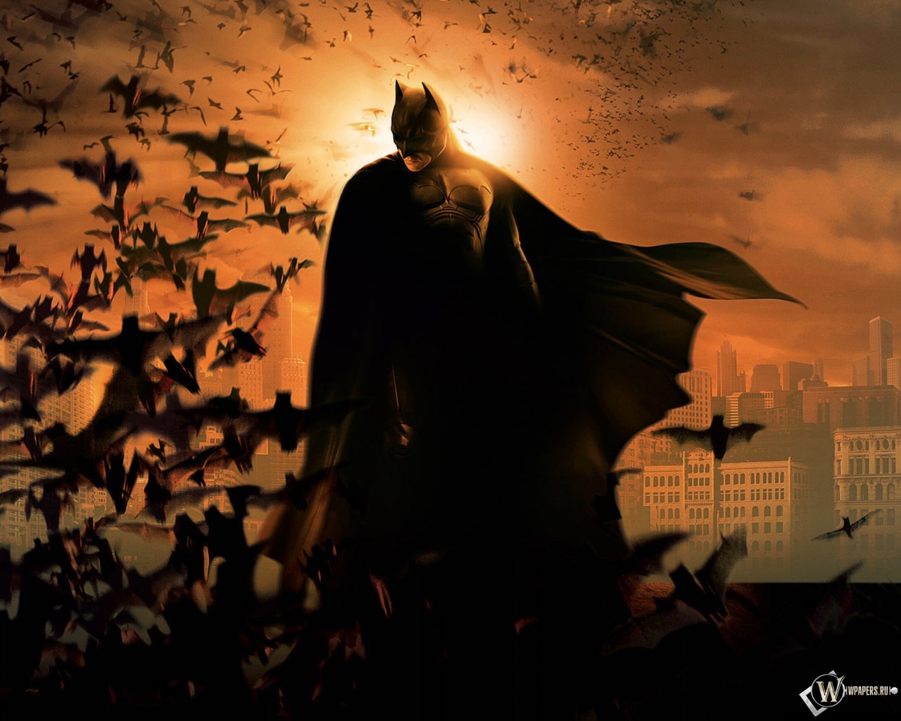Бэтмен 3 Воскрешение Тёмного рыцаря 1280x1024