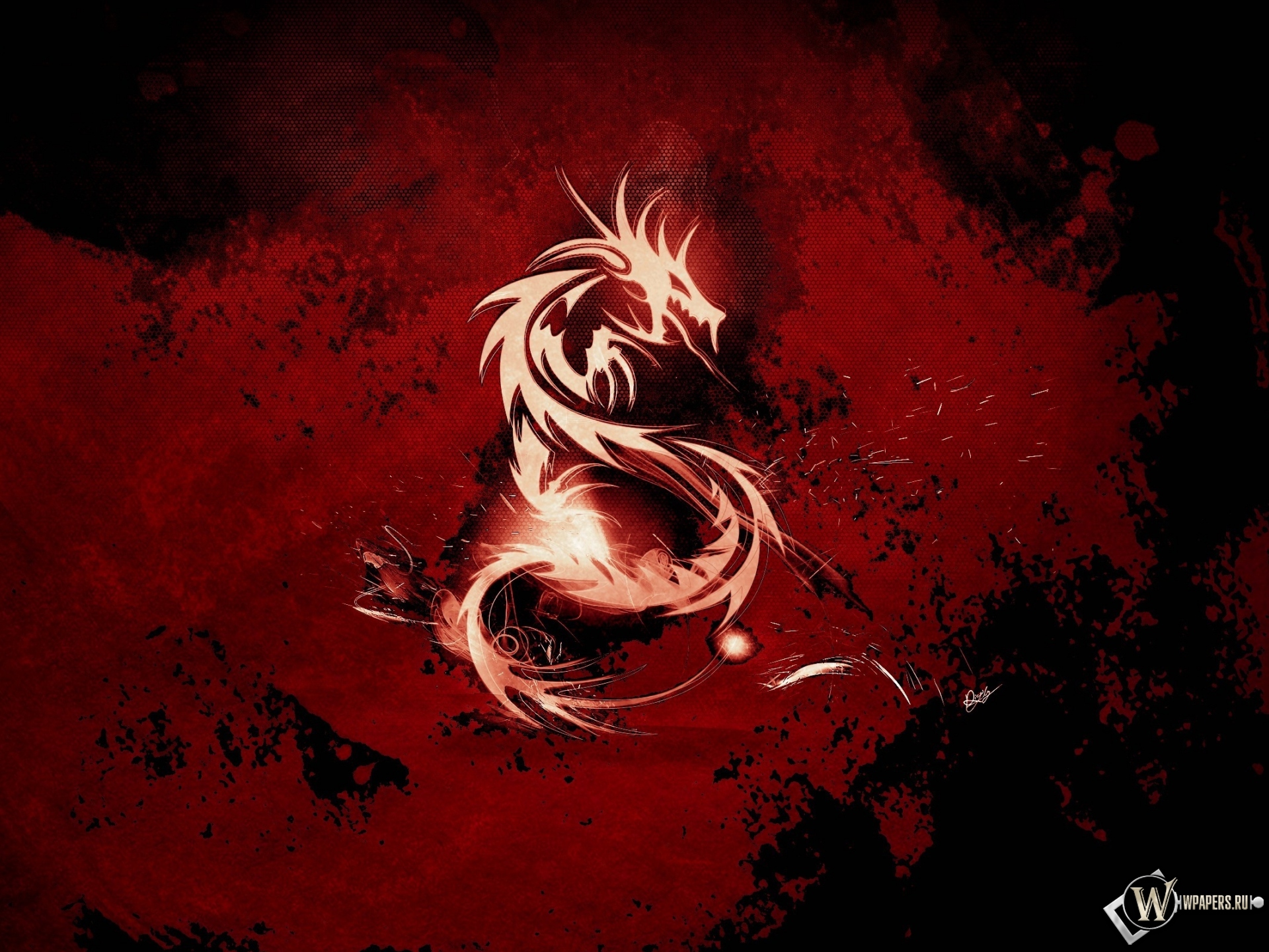 Красный дракон 1920x1440