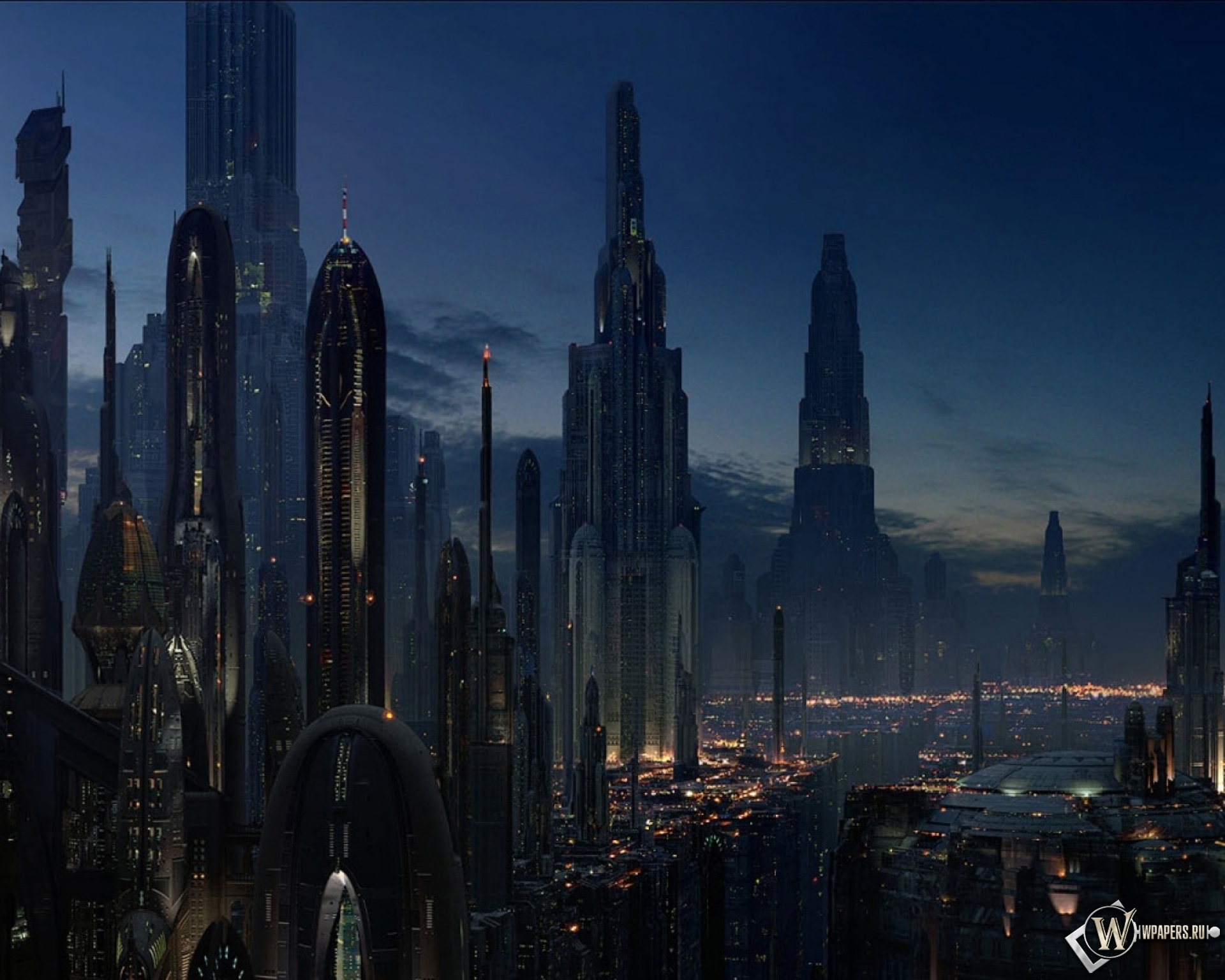 Coruscant Star Wars 1920x1536