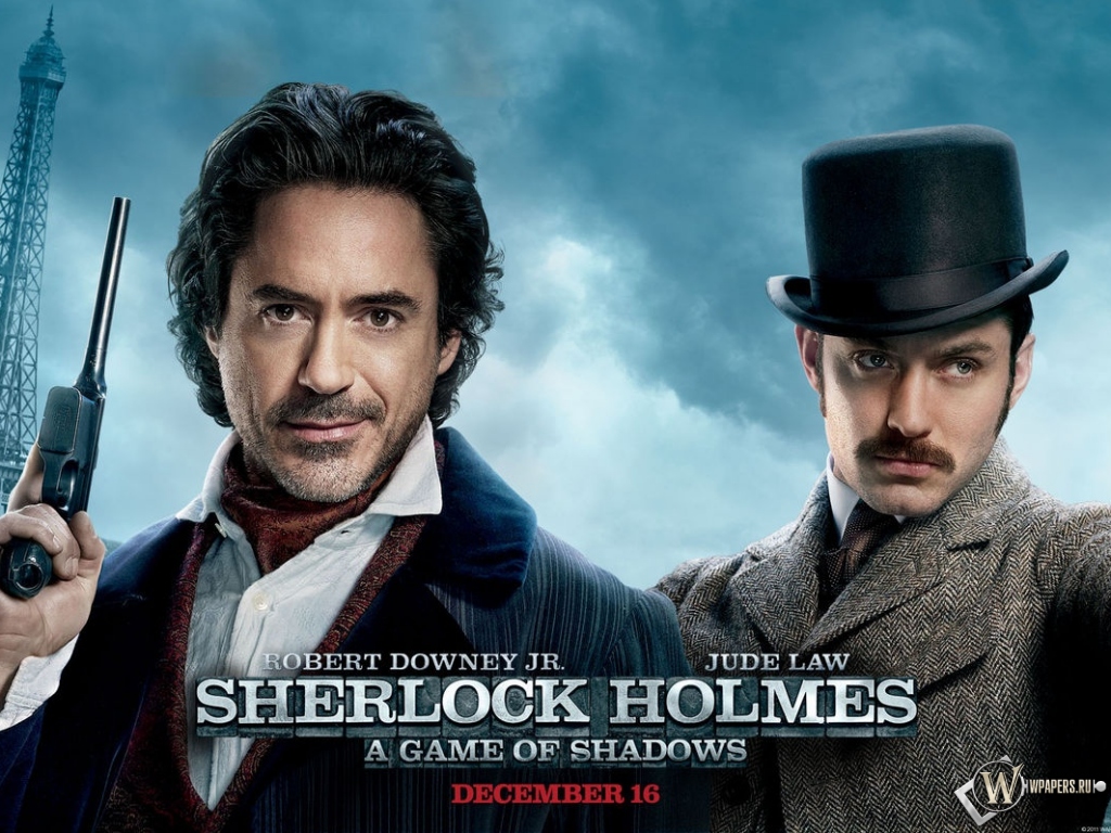 Шерлок Холмс Игра теней 1024x768