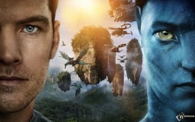 Обои Avatar: Фантастика, Драконы, Мир Пандоры, Летучий остров, Avatar