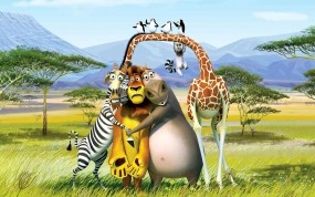 Обои Мадагаскар: Мадагаскар, Мультфильмы