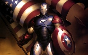 Железный человек - Капитан америка