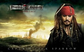 Обои Джек Воробей: Джонни Депп, Фильм, Пираты Карибского моря, Джек Воробей, Пираты карибского моря