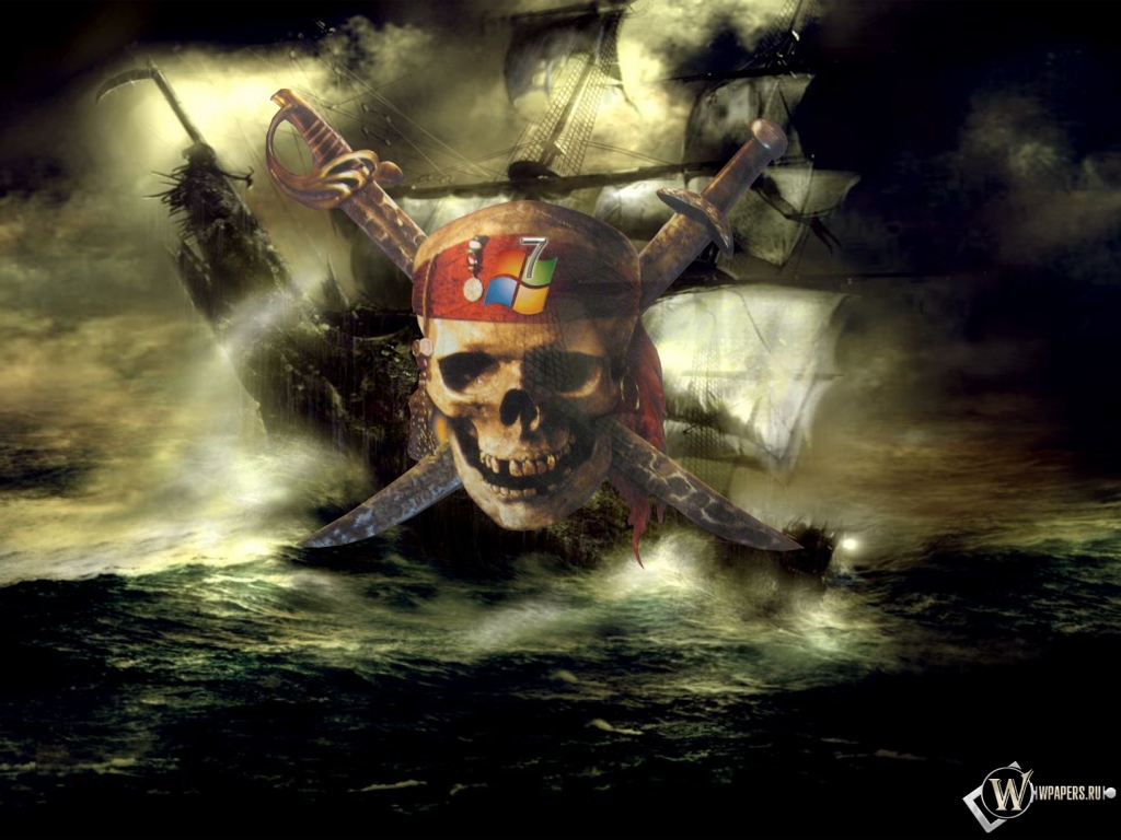 Пираты карибского моря 1024x768