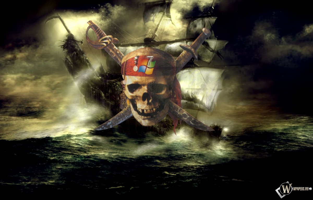 Пираты карибского моря 1200x768