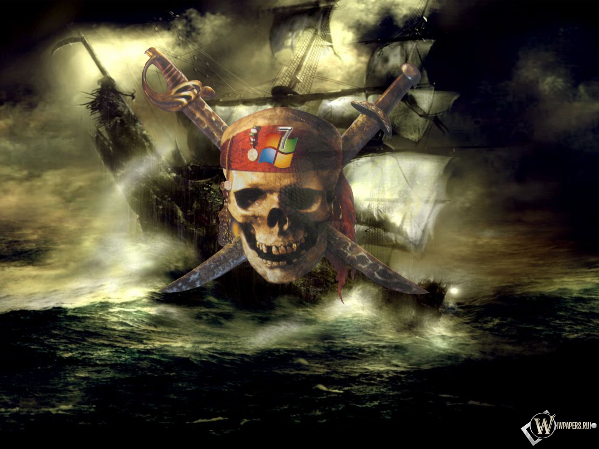 Пираты карибского моря 1920x1440