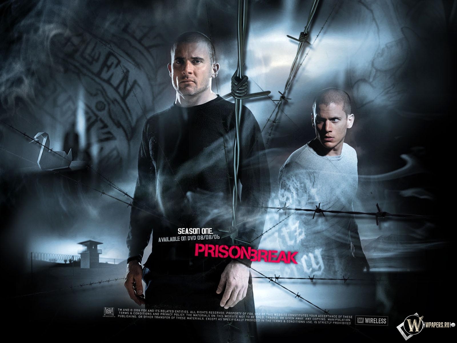 Prison Break Побег из Тюрьмы 1600x1200