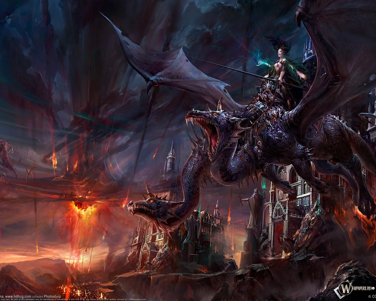 World of dragons 1280x1024