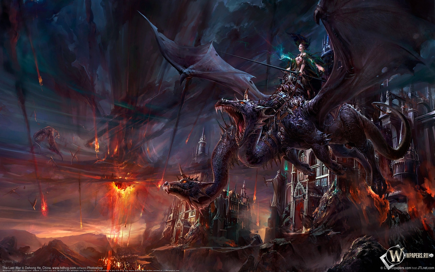 World of dragons 1440x900