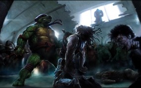 Обои Teenage Mutant Ninja Turtles: Рафаэль, Черепашки-ниндзя, ninja turtles, Игры