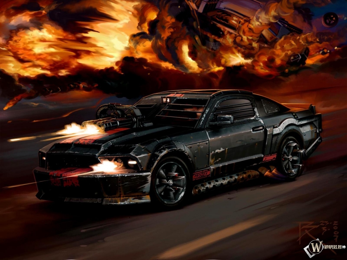 Death Race Mustang 1152x864