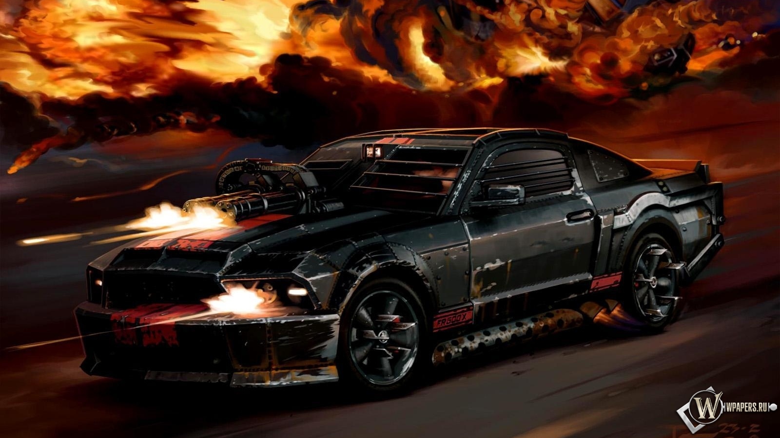 Death Race Mustang 1600x900