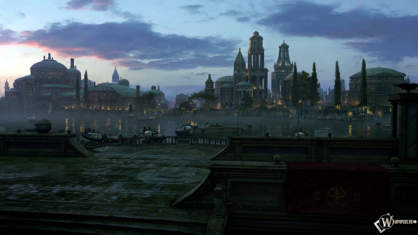 Star Wars Invasion of theed 1366x768