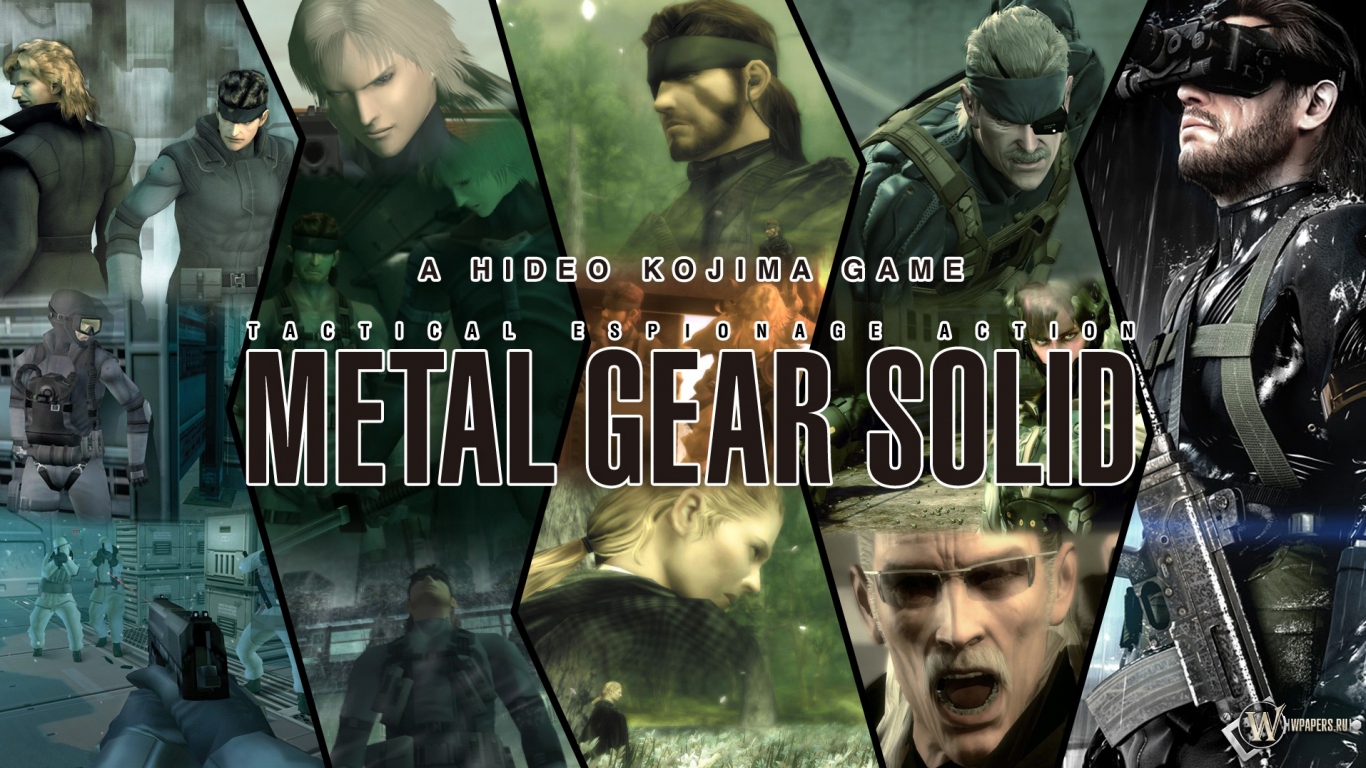 Metal Gear Solid 1366x768