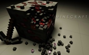 Блок с красной пылью Minecraft