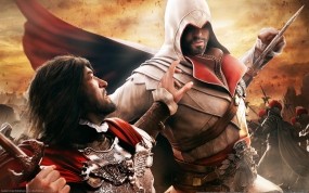 Обои Assassins Creed Brotherhood: Игра, Brotherhood, Нож, Assassins creed, Assassins creed