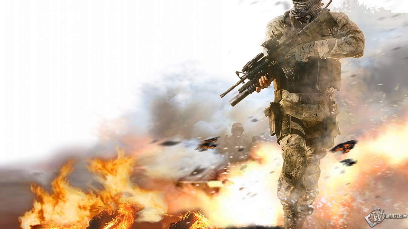 Скачать обои Call of Duty 4: Modern Warfare (Call of Duty) для рабочего