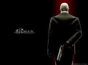 Обои Хитмен прячет пистолет: Пистолет, Hitman, Хитмэн, Hitman Contracts, Hitman
