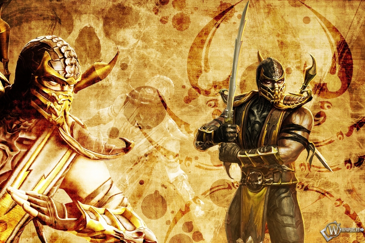 Mortal Kombat - Scorpion 1500x1000
