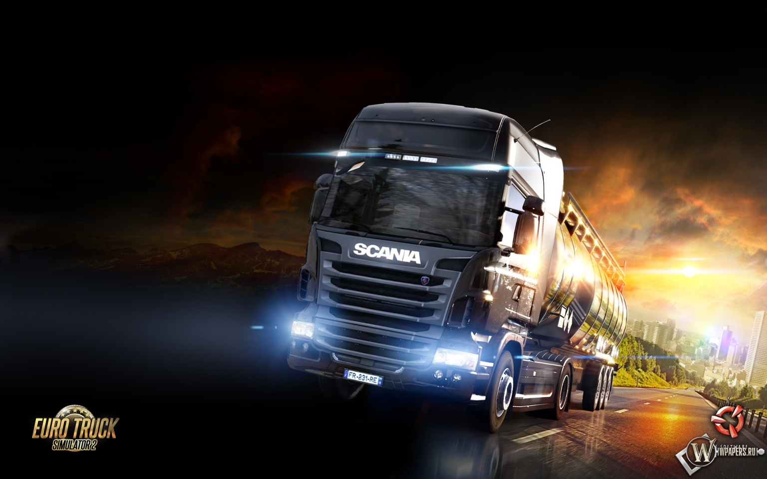 Euro Truck Simulator 2 1536x960