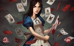 Обои Alice 2: Алиса, Карты, Алиса в Стране чудес, Alice, Другие игры
