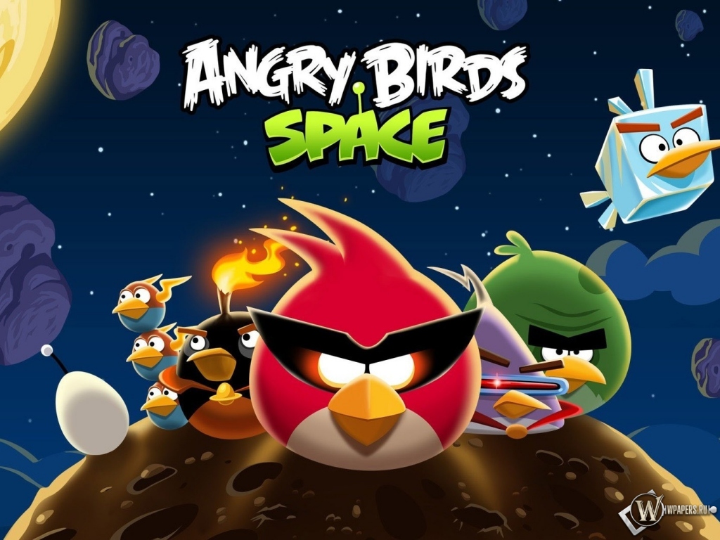 Angry Birds Space 1024x768