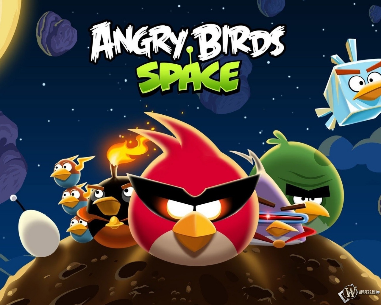 Angry Birds Space 1280x1024