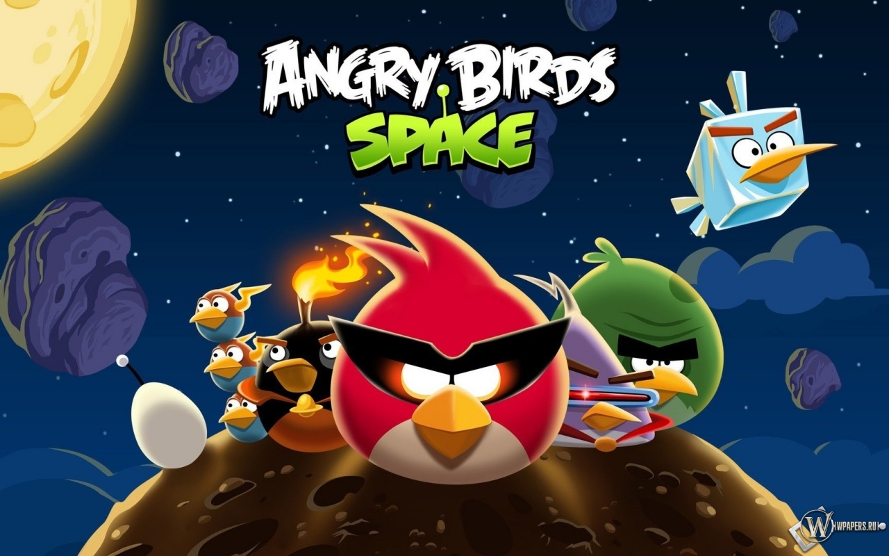 Angry Birds Space 1280x800