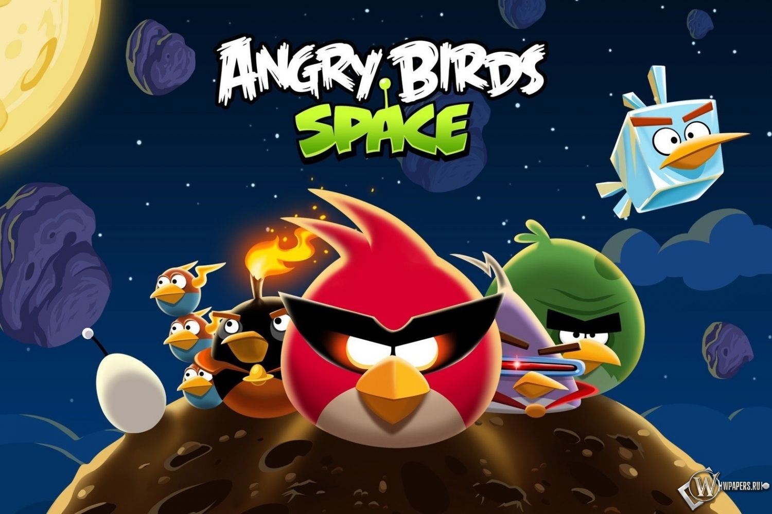 Angry Birds Space 1500x1000