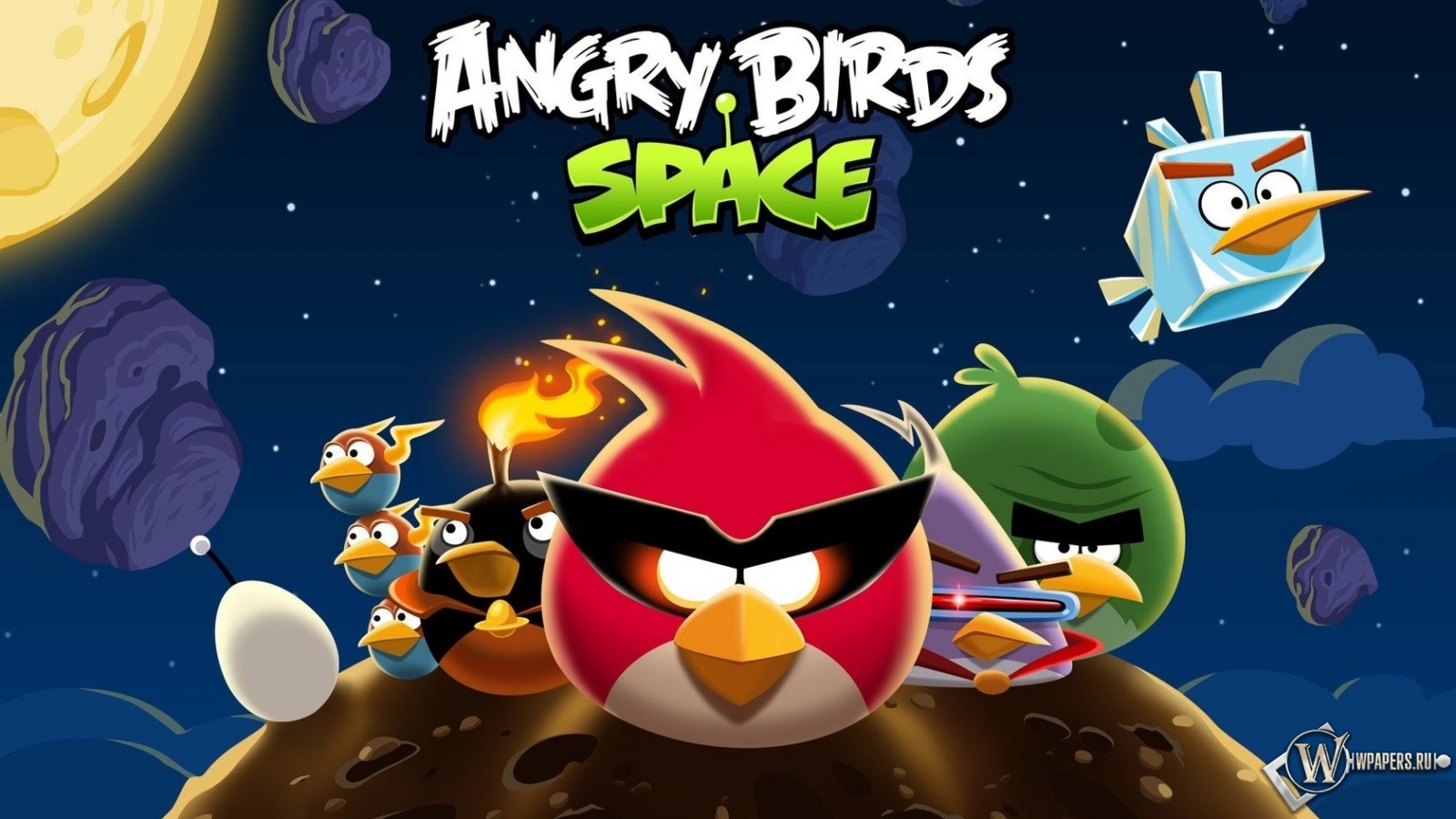 Angry Birds Space 1600x900