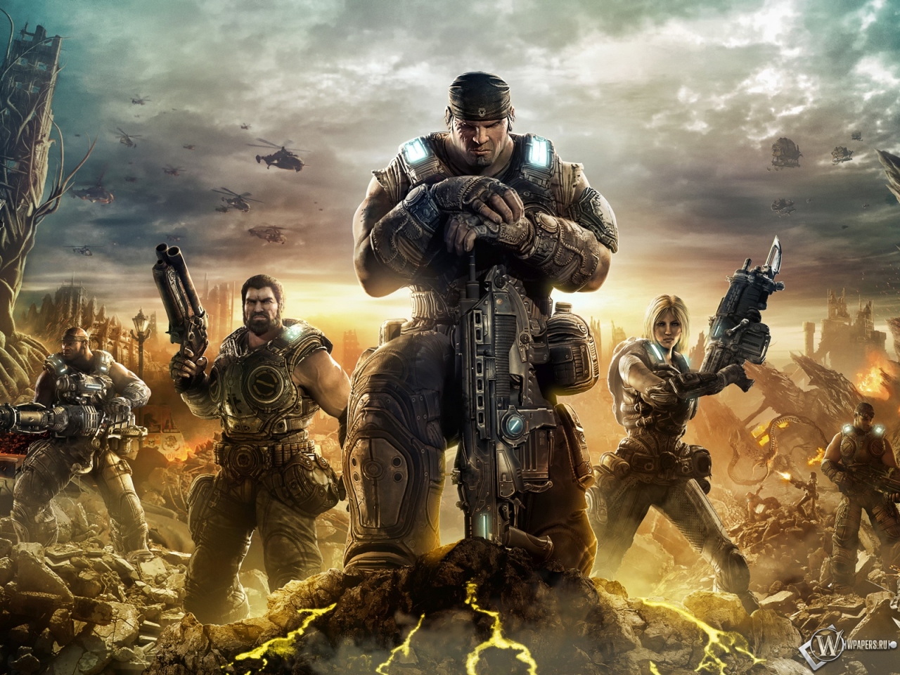 Маркус из Gears of War 1280x960