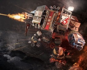 Обои Warhammer 40000: Warhammer, Дредноут, Техника, Игры