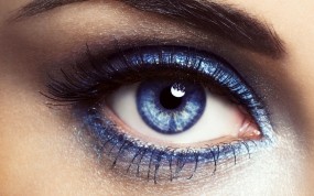 Обои Фиолетовый глаз: Глаз, Фиолетовый, Глаза