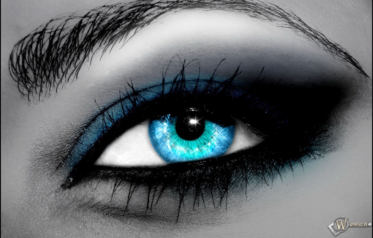 Голубой глаз 1200x768