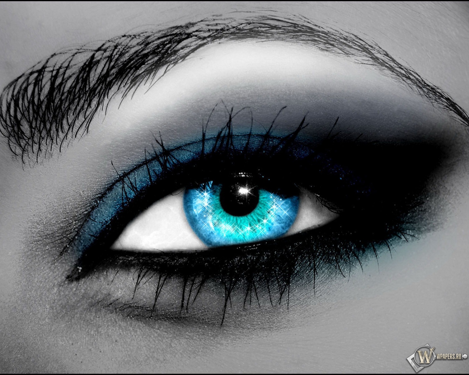 Голубой глаз 1600x1280