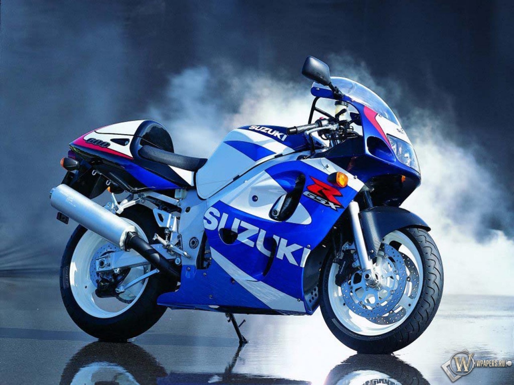 Мотоцикл Suzuki 1024x768