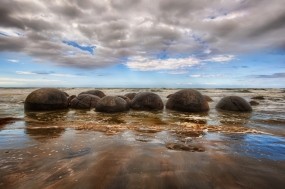 Обои Круглые камни: Вода, Природа, Море, Камни, Пейзаж, Природа