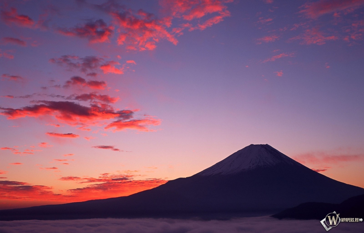Гора Фудзияма 1200x768