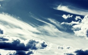 Обои Перистые облака: Облака, Небо, Природа