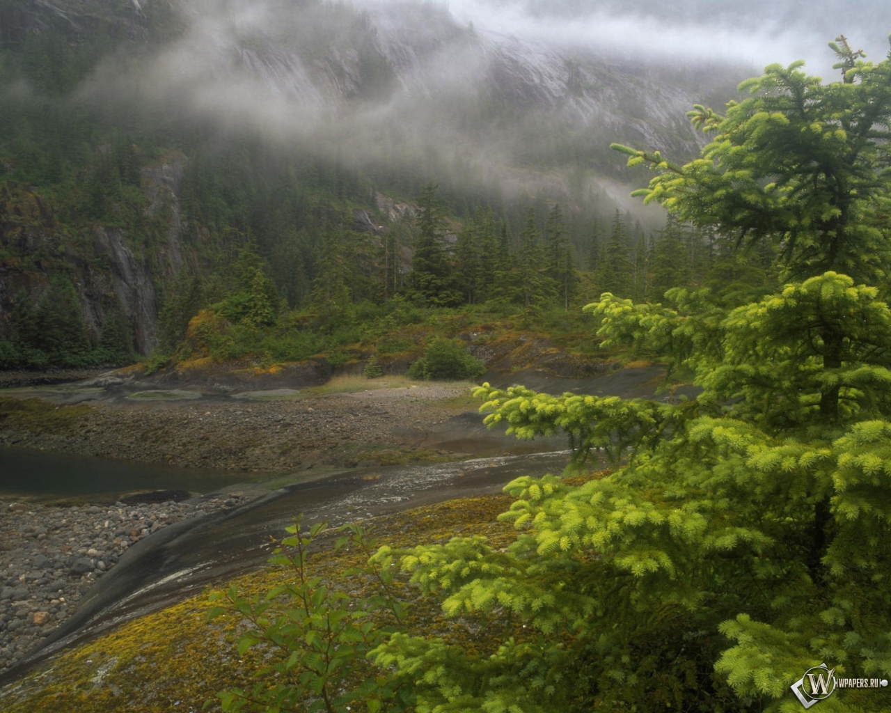 Природа Аляски 1280x1024