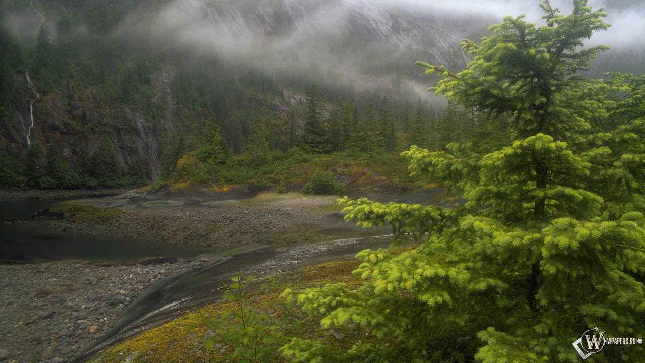 Природа Аляски 1280x720