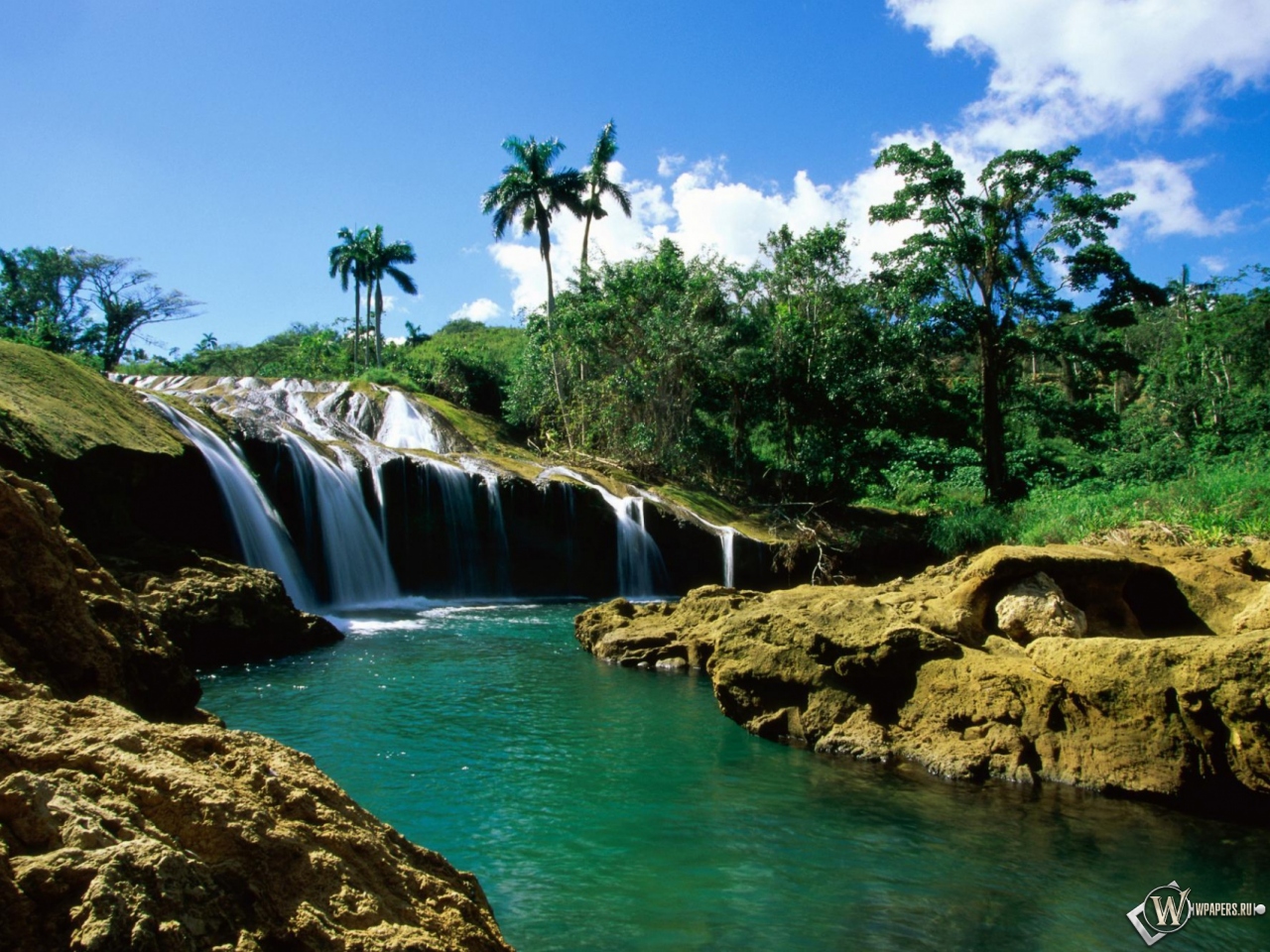 Кубинский водопад 1280x960