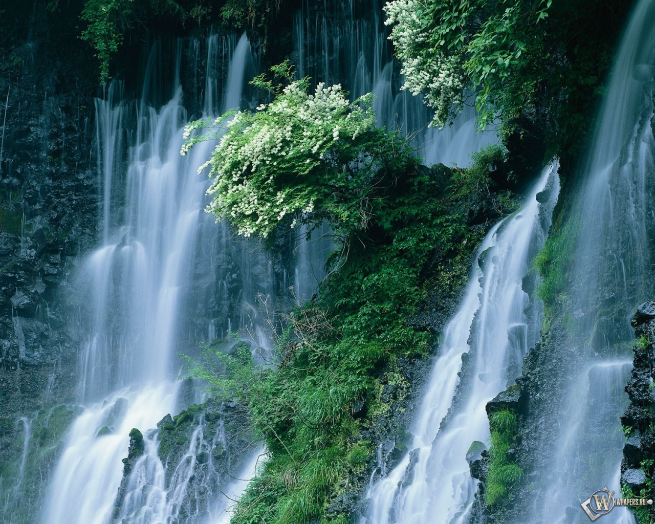 Водопад Японии 1280x1024