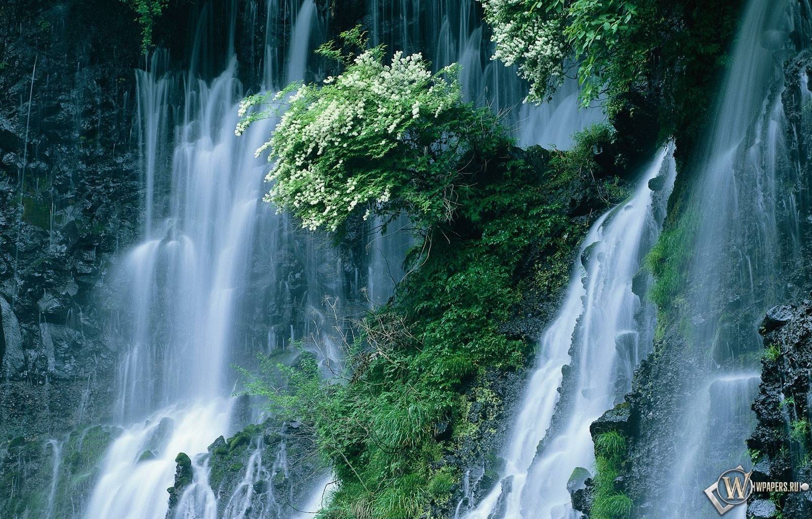 Водопад Японии 1600x1024
