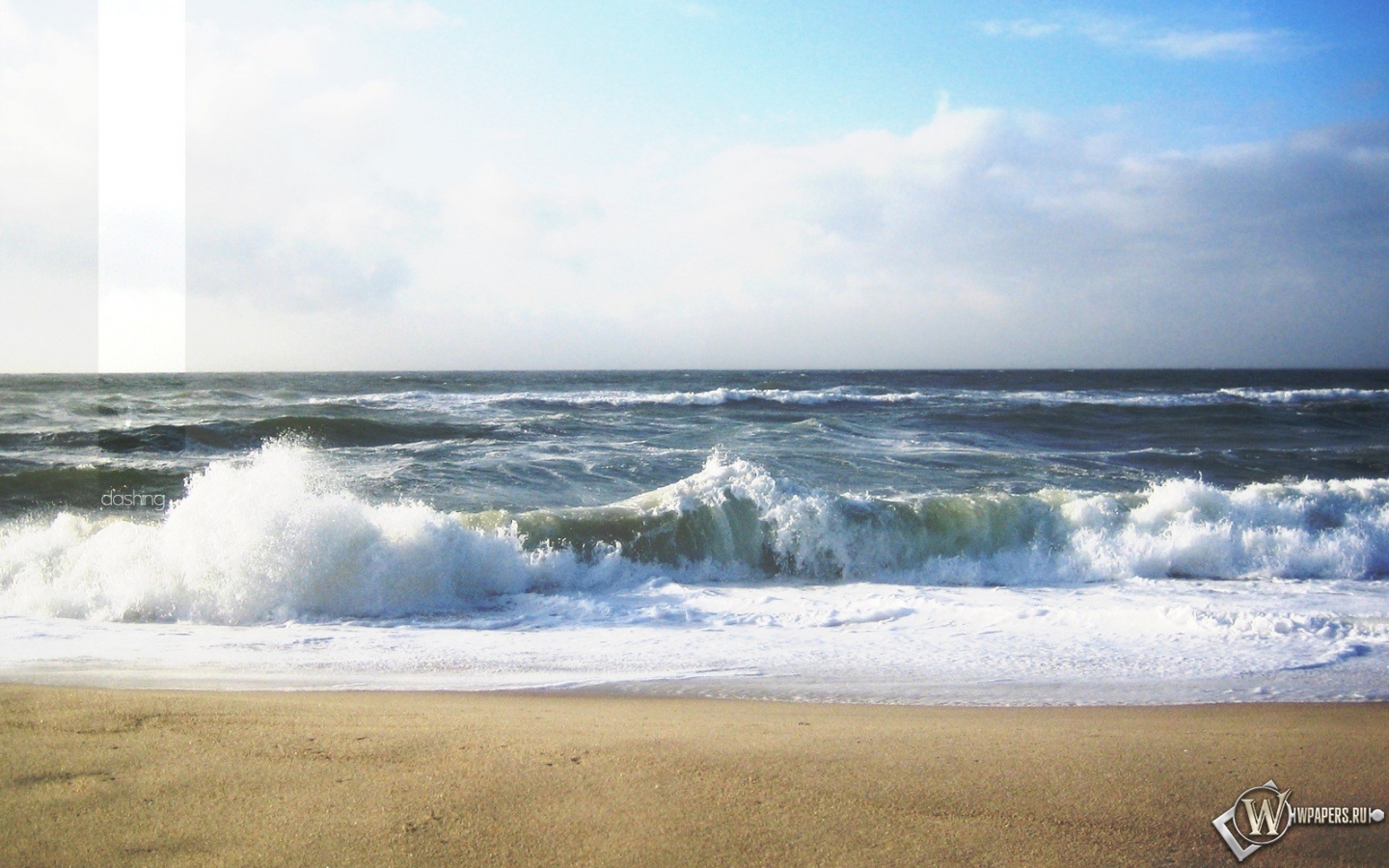 Море и волны 1440x900