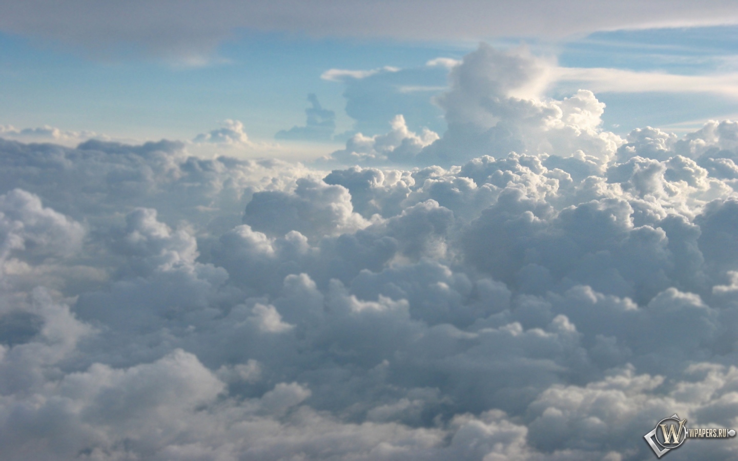 Кучевые облака 1440x900