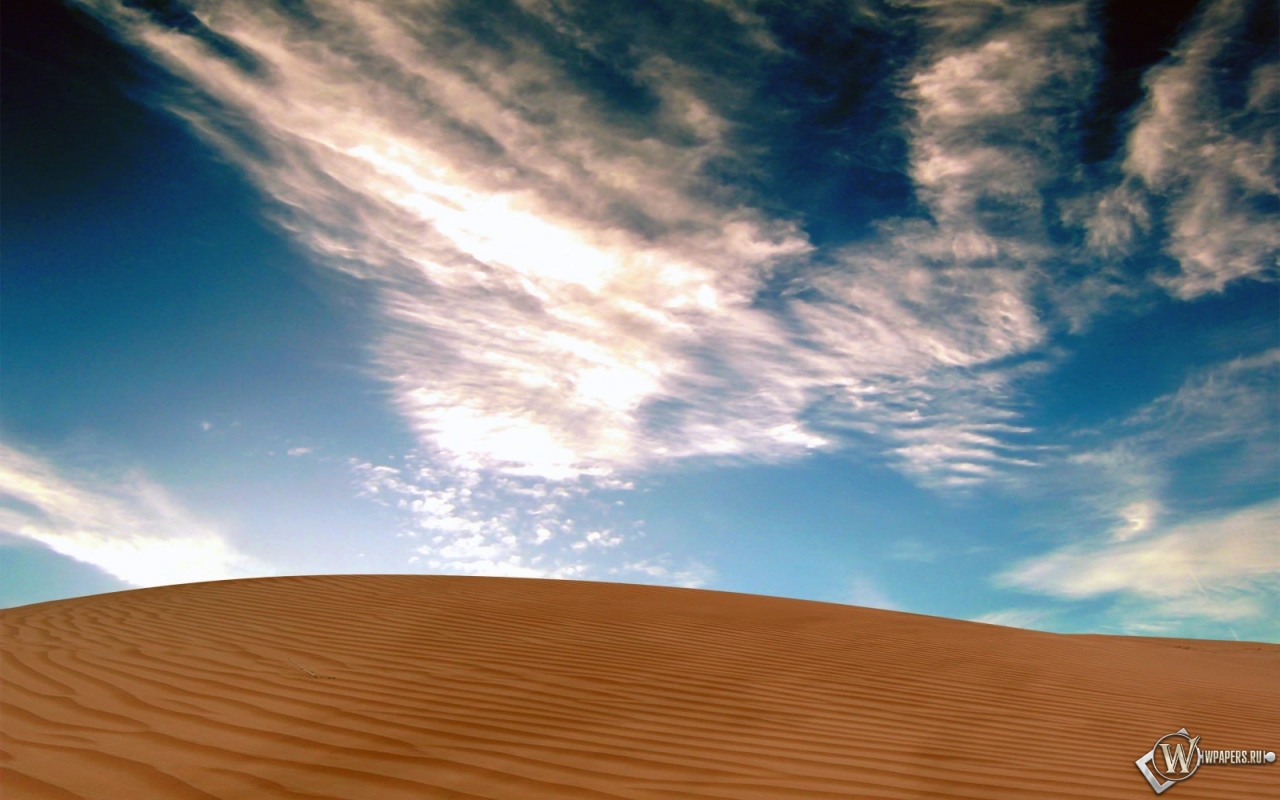 Небо над пустыней 1280x800